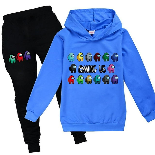 Among Us Game Pretend Children's Sweater + Pants Set Casual Sportswear