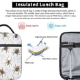thumbnail image 5 of Vintage Spider Lunch Bag Portable Thermal Lunch Box for Men and Women, 5 of 6