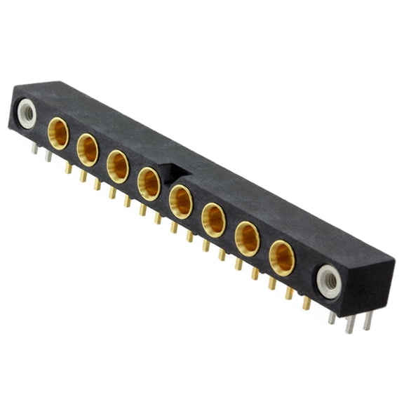 GRF1-J-P-08-E-RA-TH1-E MMCX (V) Connector Jack, Female Socket 50 Ohms Through Hole, Right Angle Solder :RoHS, Tube