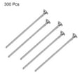 thumbnail image 3 of Uxcell 300Pcs Flat Head Pins for Jewelry Making 40mm Brass Flat Head Pins Jewelry Head Pins 20 Gauge, 3 of 5