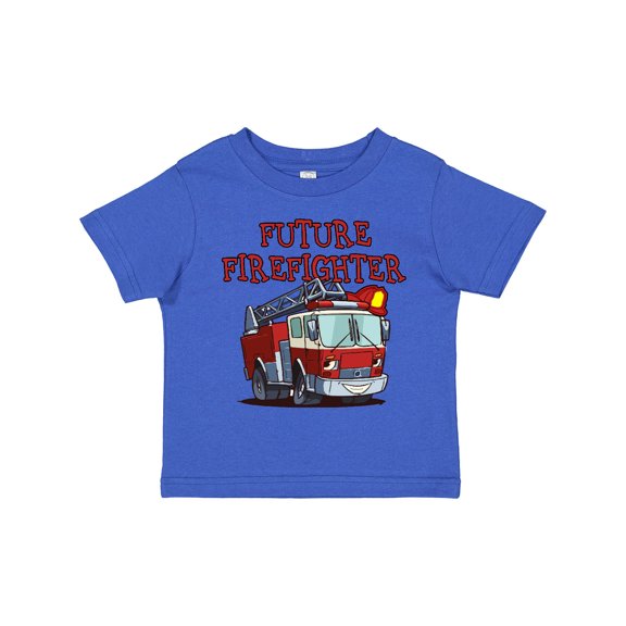 Inktastic Future Firefighter Boys or Girls Toddler T-Shirt