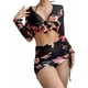 thumbnail image 1 of Traje De Baño Short Bikini Para Mujer Completo 4 Piezas, 1 of 6