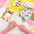 thumbnail image 4 of CoreLiving 12 Sheets DIY Happy Easter Egg Bunny Sticker Set - Bulk Craft Stickers for Easter Basket Stuffers Party Favor Supplies Spring Scrapbook Decorations Egg Fillers, 4 of 9