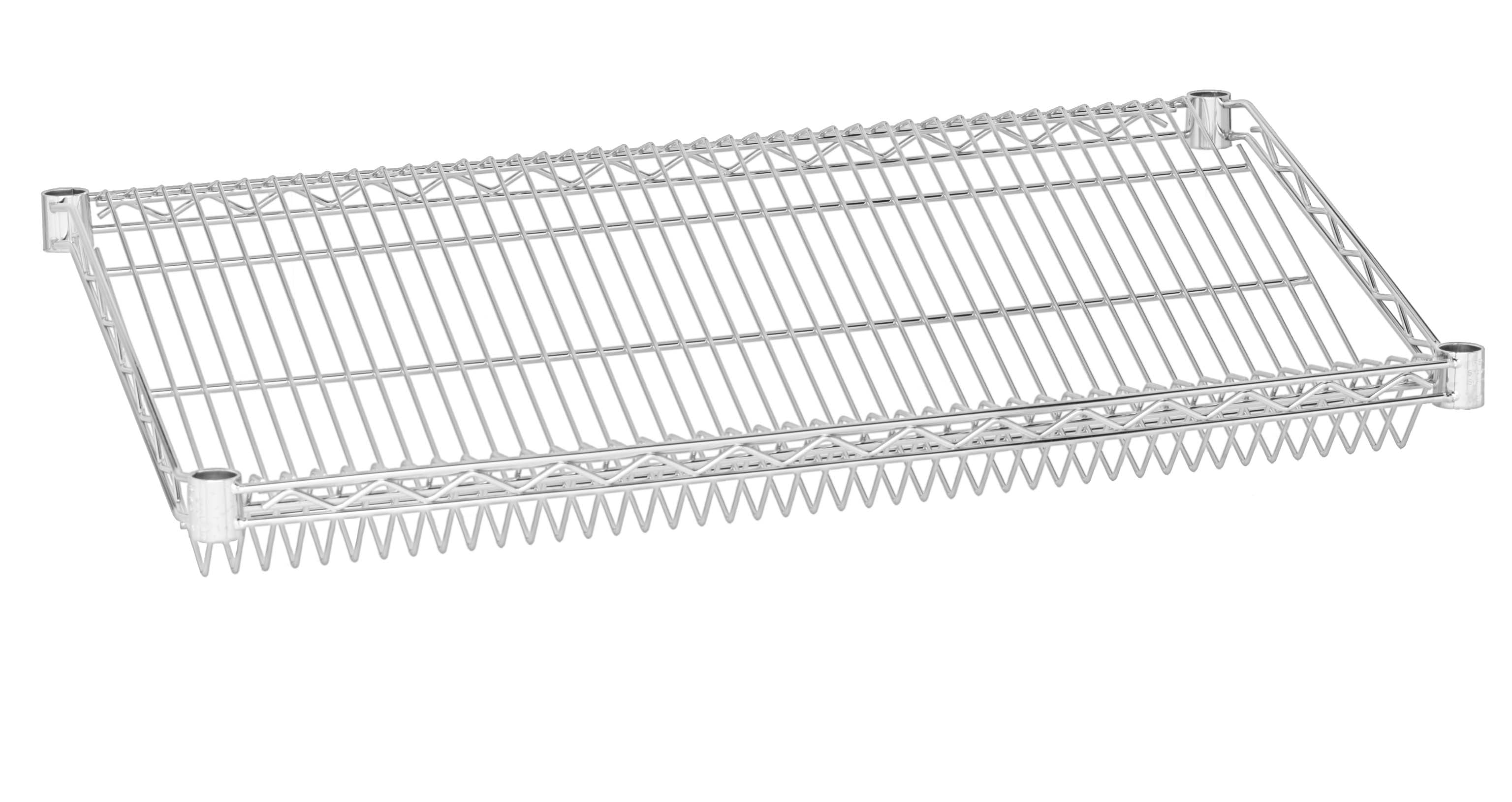 24" Deep x 36" Wide Individual Slanted Wire Shelf