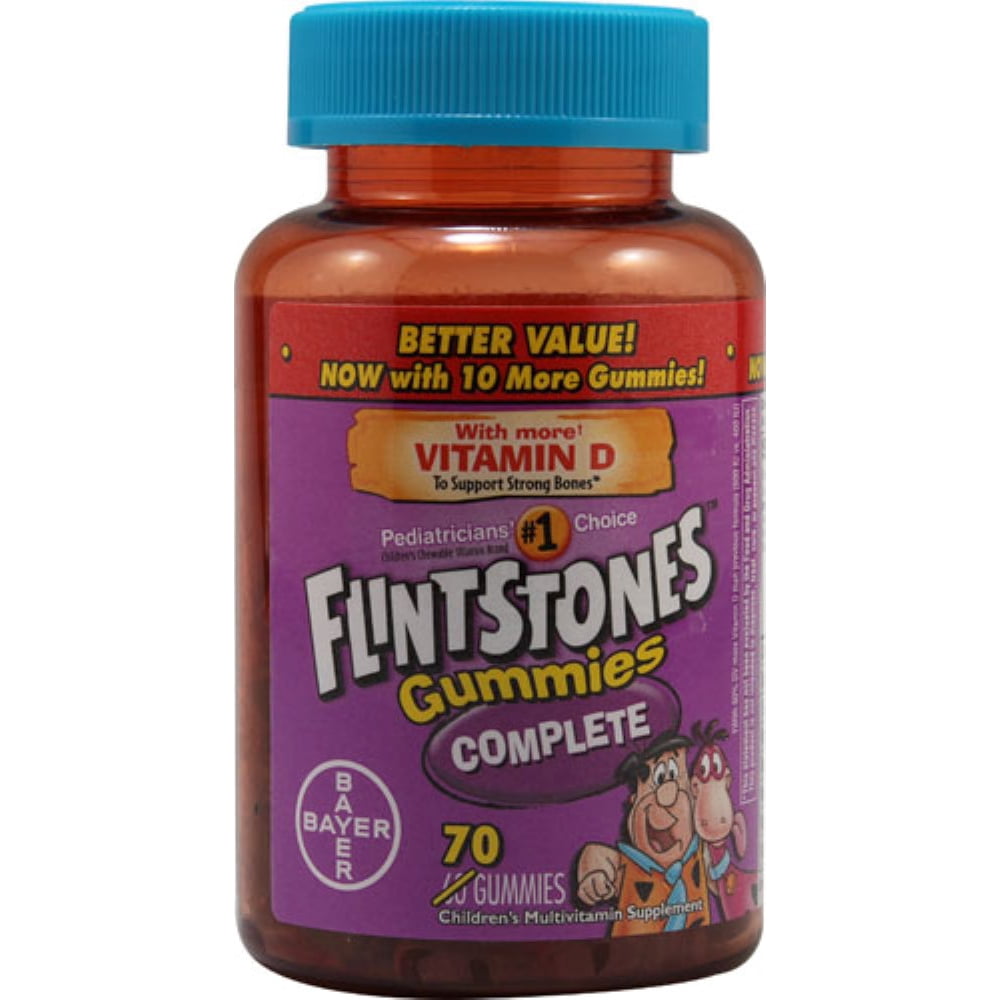 Flintstones Gummies, Complete, 70 gummies (Pack of 2)