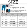 thumbnail image 3 of Women's Plus Size Drawstring Stretch Cropped Trousers Yoga Pants Sweatpants, 3 of 4