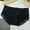 Black, variant on FAHXNVB Women's Silk Underwear High Waist Lace Hipster Panties Ultra Soft Breathable Full Coverage Bikini Panties for Women