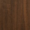 thumbnail image 5 of vidaXL Writing Desk Brown Oak 140x50x77 cm Engineered Wood, 5 of 5