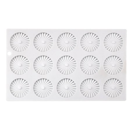

HESITONE 15 Cavities Silicone Cake Mold for Chocolate Mousse Jelly Puddings Pastries