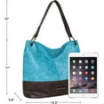 thumbnail image 4 of Montana West Hobo Bag Purses and Handbags for Women Top Handle Handbags with Zipper, 4 of 7