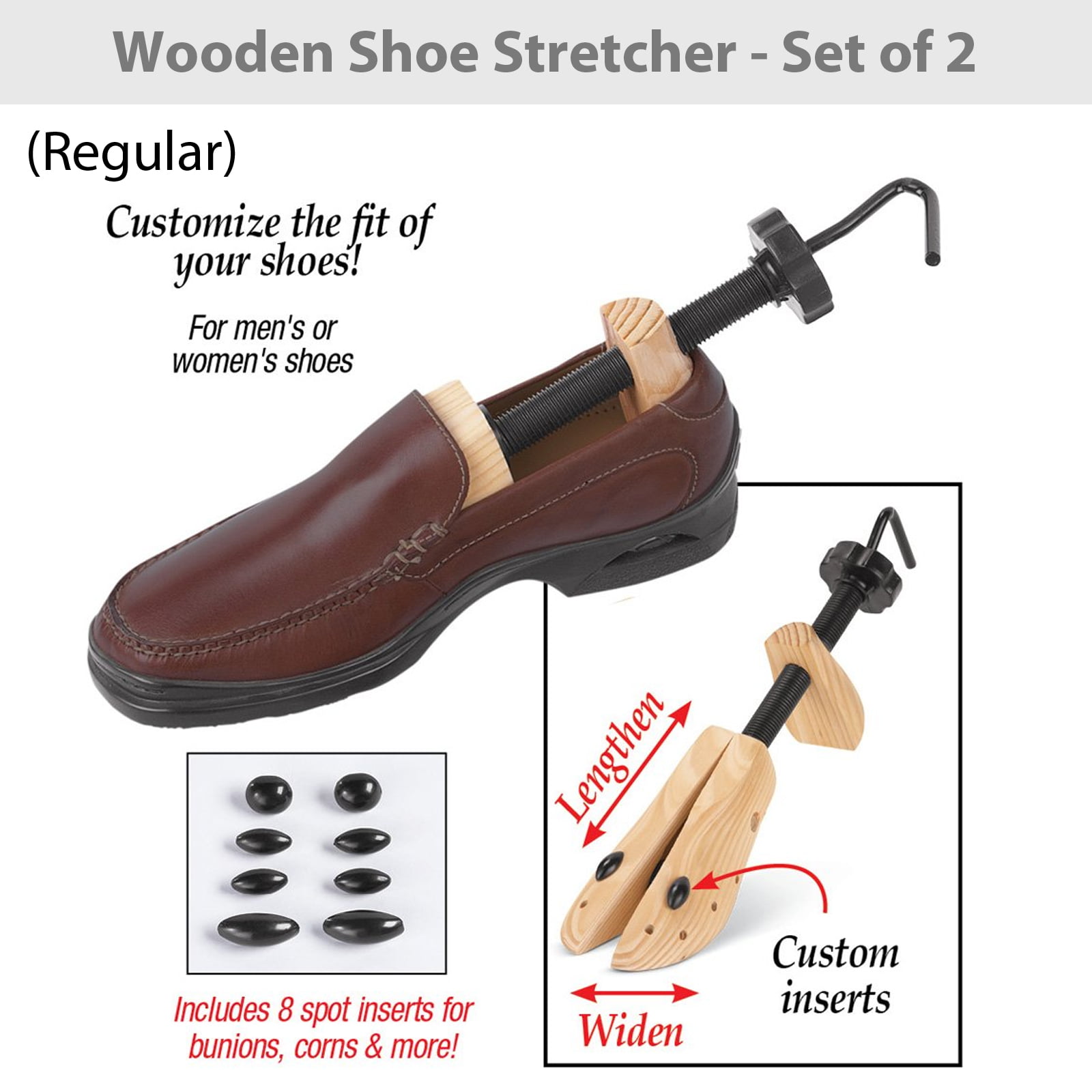 Amazon.com: Healeved 3 Pairs Men's Plastic Shoe Trees Shoe Stretcher shoe  shape keeper shoe expander Boot Widener Shoe Shaper womans sneakers  adjustable shoe tree Extender crease metal plating women's : Clothing, Shoes