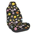 thumbnail image 1 of Wukai Flower Butterfly Full Set Car Seat Covers with Soft Padding Universal Auto Front Seats Protector and Cushion Mat, 1 of 5