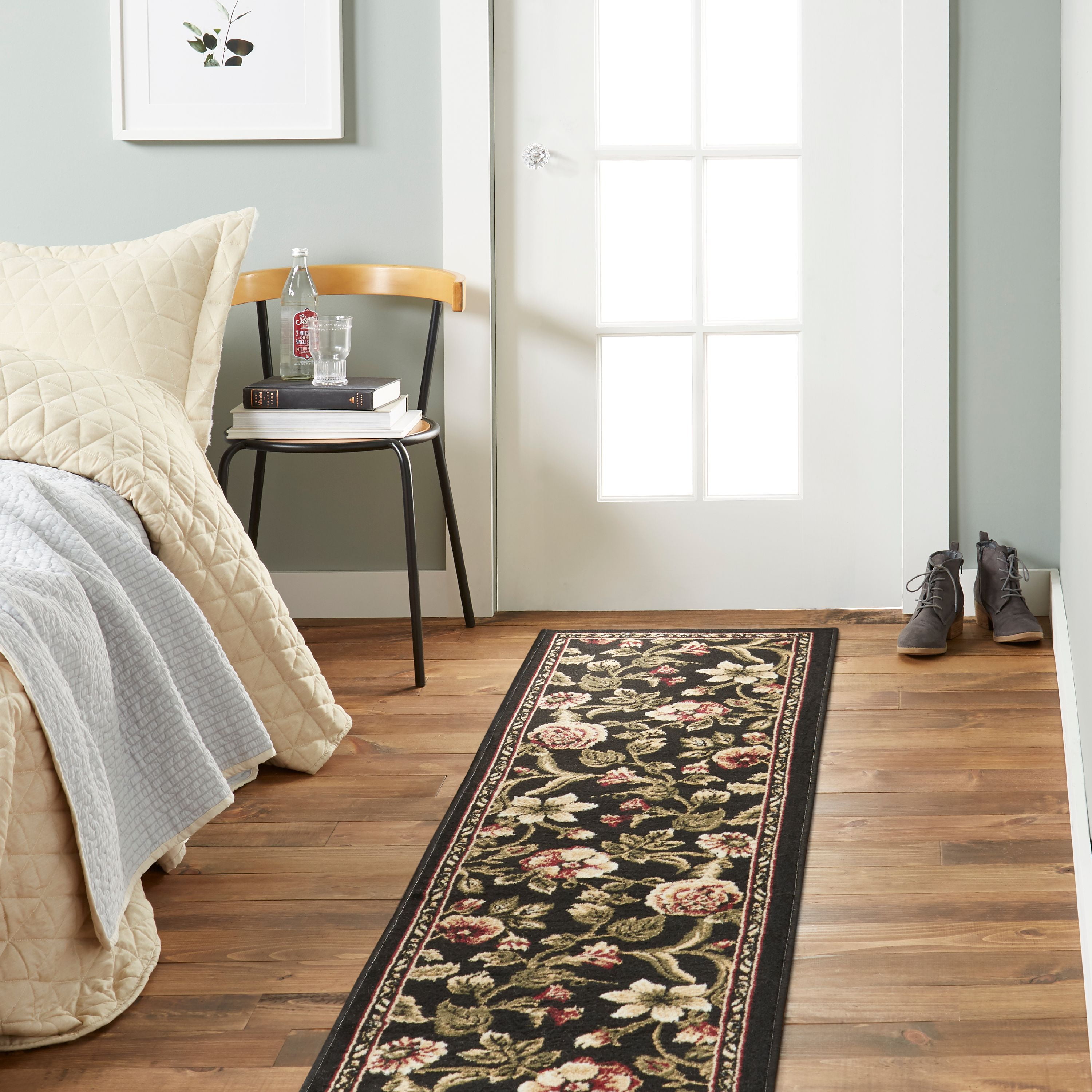 Home Dynamix Area Rugs: Optimum Rug: 11029-450 Black: 1'9"x7'2" Runner