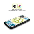 thumbnail image 2 of Head Case Designs Tie Dye Mix Flower Peace Sign Hybrid Case Compatible with Apple iPhone 15, 2 of 7