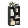 thumbnail image 2 of Furinno LUDER Book Shelf, 5-Cube Bookshelf, Reversible Bookcase, 9.4 x 19.5 x 31.5, for Living Room, Bedroom, Home Office, Darkwood, 2 of 5