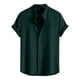 thumbnail image 2 of pstuiky camisetas para hombre, Camiseta deportiva de manga corta con cuello en V y secado elástico para hombre, color liso camisas casuales para hombre l, 2 of 5