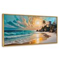 thumbnail image 1 of Cuadro Decorativo Marco Flotante Cielo sobre Tulum 120x60 Marco Dorado, 1 of 3