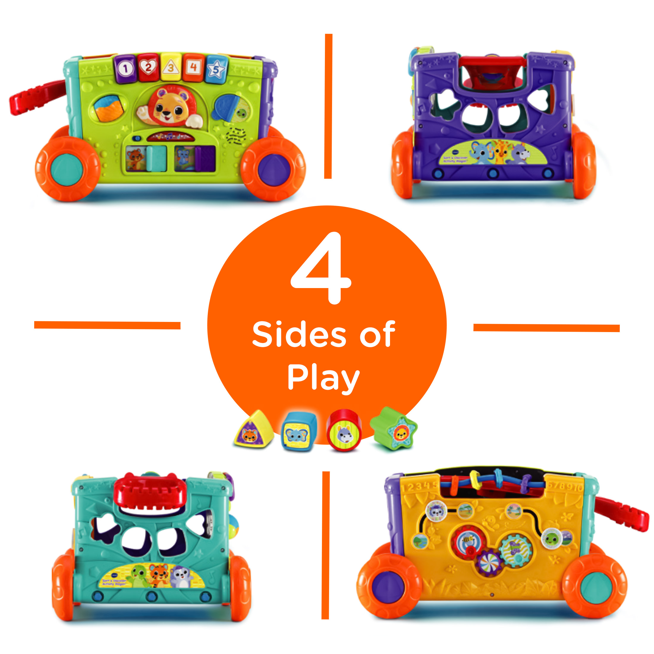 VTech Sort & Discover Activity Wagon with Accessories photo 7