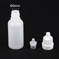 thumbnail image 3 of Uxcell 15ml/0.5 oz Botella de goteo de boca pequeña de plástico blanca 50 paquetes, 3 of 6