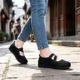 thumbnail image 6 of CHICVOMEY Flats for Women Breathable Mesh Mary Jane Flats for Women Casual & Work Ballet Flats Slip On Shoes with Adjustable Strap, 6 of 9