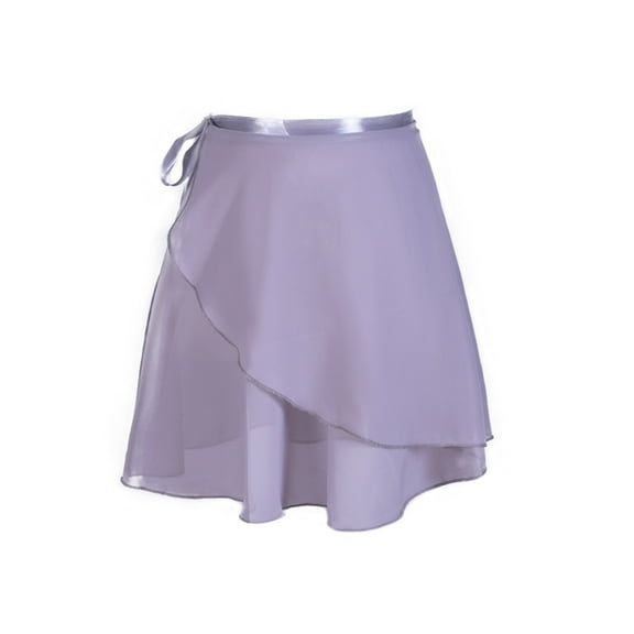 Woman Ballet Skirts Wrap Dance Skirt Chiffon Skirts For Girls Tied Mini Short Dance Skirt