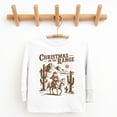 thumbnail image 5 of Christmas on the Range - Toddler Long Sleeve Graphic Tee and Youth Long Sleeve Graphic T-Shirt, 5 of 13