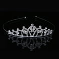 thumbnail image 4 of Jiaroswwei Lovely Crown Rhinestone Kids Girl Princess Tiara Headband Dancing Party Headwear, 4 of 8
