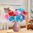 thumbnail image 3 of Wowagoga 12 Piezas De Flores Artificiales De Rosas Galaxia De 24 Quilates, 4 Colores Para Siempre, Regalos Para Mujeres, Niñas, Mamá, Esposa, Hijas, Hermana, Día De La Madre, Día De San Valentín, Cump Wowagoga NA, 3 of 5