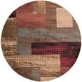 thumbnail image 2 of Surya Rug  Rug - Contemporary Abstract Round Area Rug - Light Pear - 8 ft., 2 of 3