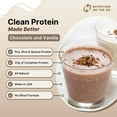 thumbnail image 4 of Nutrition On The Go Mixed Vegan Protein Powder with Creatine - 20g Protein, 5g Creatine & 130 Calories - Single-Serve Packets for Travel, Gym, On-The-Go, Dairy & Gluten-Free, All-Natural (6-Pack), 4 of 9