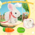 thumbnail image 2 of Robot Bunny Toy Voichic Bunny Pal con sonidos y movimiento de 7 pulgadas, 2 of 7