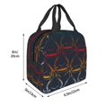 thumbnail image 2 of Naloa Cartoon Sharks Print Lunch Box for Women Men,Insulated Lunch Bag,Lunchbox,Thermal Leakproof Cooler,Reusable Lunch Tote Bag for Work School Travel Picnic, 2 of 7