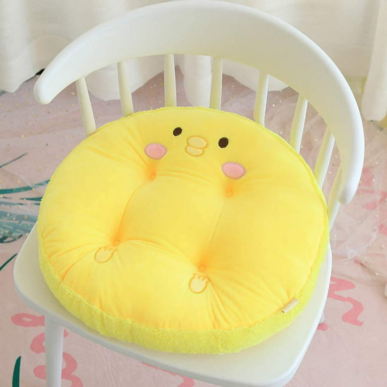 GEORPE Cute Animal Back Pillows Puff Plush Chair Cushion Seat Sofa Mat Home  Indoor Floor Office Room Decor