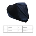 thumbnail image 2 of Yuarrent Cubierta de bicicleta impermeable Anti-UV cubre bicicleta refugio polvo lluvia Protecor al aire libre Ciclismo negro XL, 2 of 5