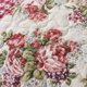 thumbnail image 3 of SLPR Juego de edredón de algodón con diseño de rosas campestres, tamaño king con 2 fundas de almohada, ropa de cama floral de estilo campestre francés, colcha acolchada de granja con rosas rojas y est, 3 of 5