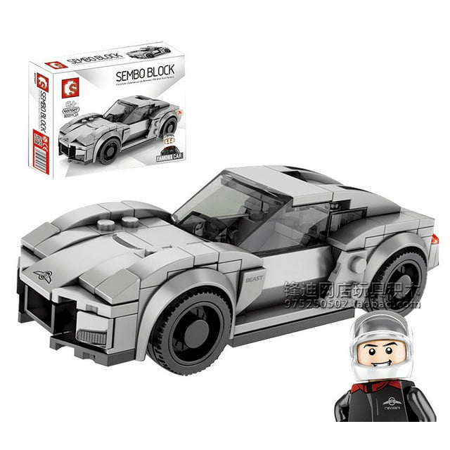 Senbao Racing Series Car Sports Car Assembled Building Blocks Toys-KEEW