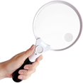 thumbnail image 2 of Lupa LED de mano con luz para leer Aumento de 2x, 4x y 10x, 2 of 5