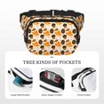 thumbnail image 5 of Kdxio Autumn Woodland Characters Crossbody Double Layer Waist Bag Belt Bag for Unisex Fanny Pack Fashion Waist Packs for Hiking Running Shopping Traveling, 5 of 9