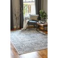 thumbnail image 2 of United Weavers Austin Area Rug 4540 20572 Nixon Grey Shaded Lined 2' 7" x  7' 4" Rectangle, 2 of 3