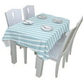 thumbnail image 3 of EREHome Blue And White Stripes Tablecloth 60x120 inches, 3 of 4