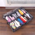 thumbnail image 3 of Yuarrent Caja de almacenamiento plegable, 12 compartimentos, organizador de zapatos de gran capacidad, organizador de almacenamiento debajo de la cama Almacenamiento y organización del hogar Yuarrent HA021594-00, 3 of 6