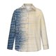thumbnail image 3 of Men's Summer New Loose Print Long Sleeve Shirt Cardigan Beach Shirt3XL, 3 of 4