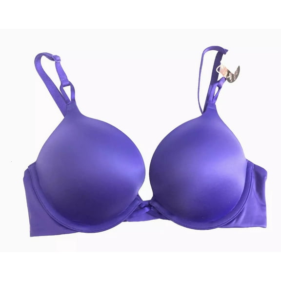 Victoria's Secret Bombshell Add-2-Cups Push-Up Bra Purple Shock Size 32B NWT