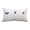 C, variant on Dual-Size Spooky Ghost Print Pillowcase with Invisible Zipper Closure - Breathable Cotton Cushion Cover for Festive Home Decor