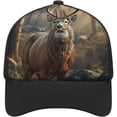 thumbnail image 1 of Deer Hunting Season Baseball Cap Classic Golf Cap Soft Dad Hat Multicolor Adjustable Low Profile Hat Unisex, 1 of 6