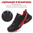 thumbnail image 5 of Men's Trail Running Shoes Lightweight Breathable Hiking Shoes Non Slip Outdoor Walking Sneakers for Travel Trekking Camping, 5 of 8