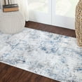 thumbnail image 4 of BNM Distressed Modern Indoor Area Rug, 3' x 5', Blue, 4 of 8