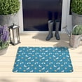 thumbnail image 2 of Unicorn Rainbow Cloud Star Balloon Flannel Non Slip Door Rugs,Washable Door Mats Indoor,Decorative Door Mats,Dirt-Resistant and Absorbent Doormat for Entrance,Bedroom,Kitchen,Bathroom,23.5"x16", 2 of 5