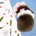 thumbnail image 3 of Jiibva Cat Claw Mittens Cartoon Plush Gloves for Halloween Carnival Party or Stage Performance, 3 of 7