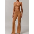 thumbnail image 2 of Conjuntos de entrenamiento for mujer, 2 piezas, sujetador deportivo, camiseta sin mangas, polainas de cintura alta, gimnasio, Yoga, ropa activa, Top de entrenamiento for mujer, 2 of 6
